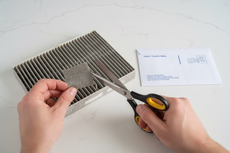 FilterCut HVAC filter analysis kit